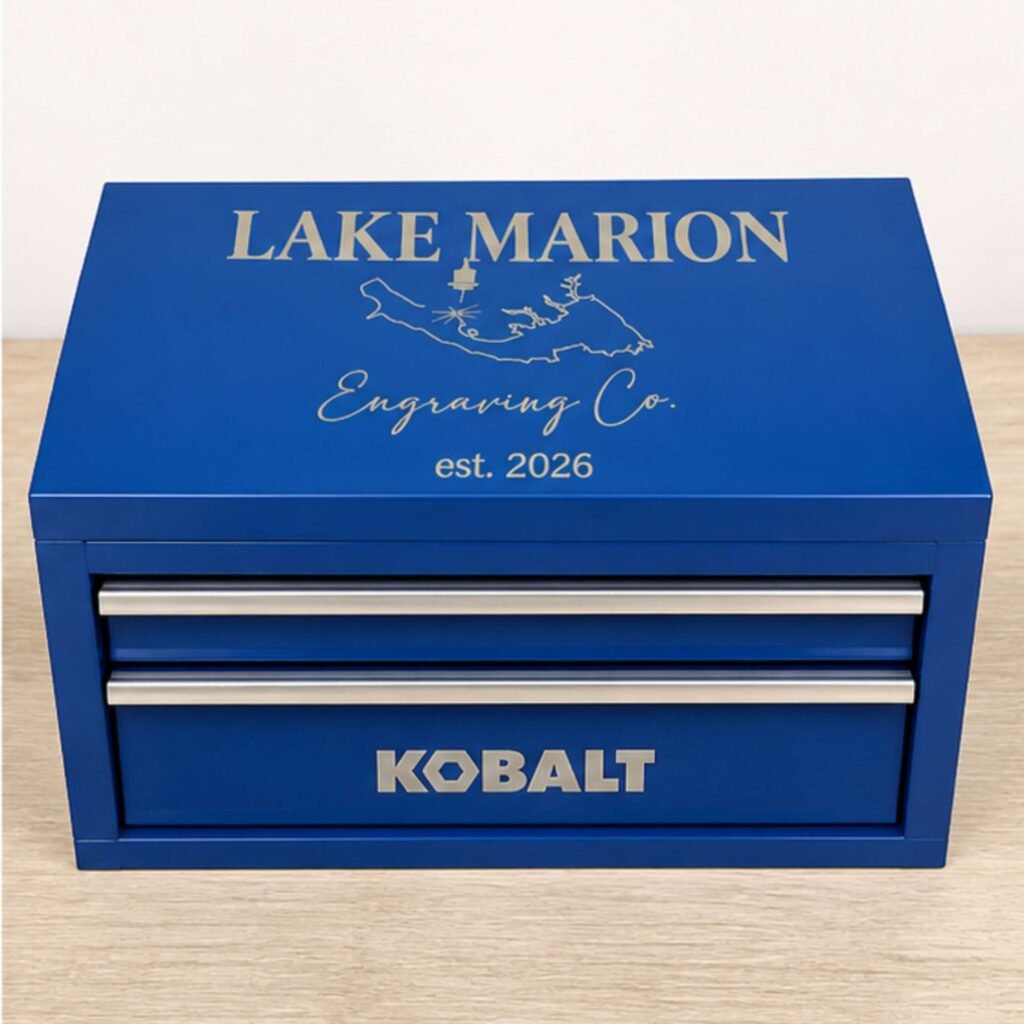 personalized custom engraved mini toolbox