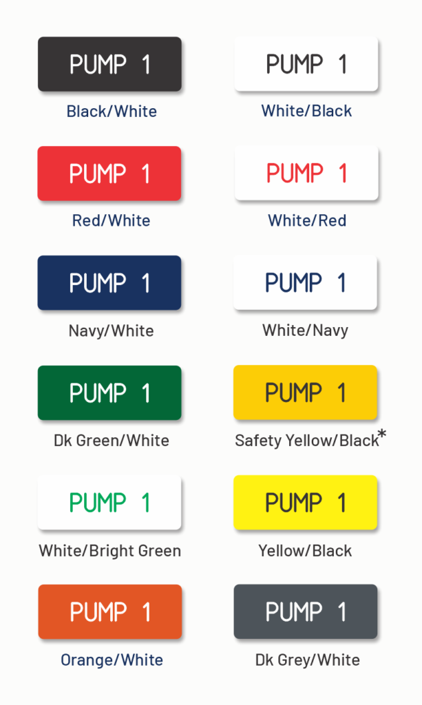 Industrial Signs & Labels engraved panel label colors rowmark two ply1 mobile